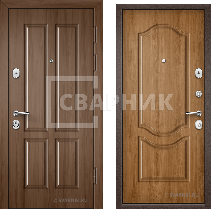 Дверь входная готовая уличная МДФ — МДФ — фото 1