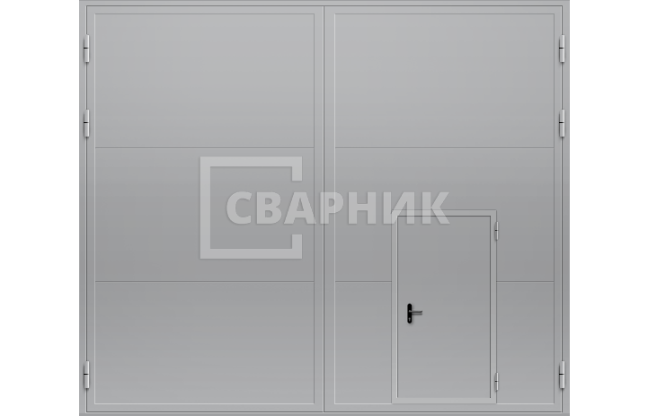 Ворота для склада 3000×5000 СВВ-2552 — фото 1