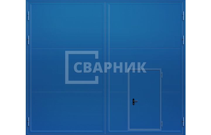 Ворота для склада 3500×2500 СВВ-2534 — фото 1