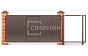 Раздвижные ворота Doorhan 2000×3000 СВВ-2782