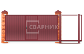 Раздвижные ворота Doorhan 3600×2200 СВВ-2743