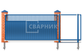 Откатные ворота Дорхан 3000×2000 СВВ-2695
