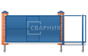 Выдвижные ворота Херман 2500×3000 СВВ-2833