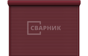Рулонные антивандальные ворота для гаража с использованием шлагбаумов 2500×1900 СВВ-1635