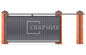 Ворота консольные 4000×2000 СВВ-3382