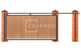 Автоматические ворота Nice 3500×2000 СВВ-2975