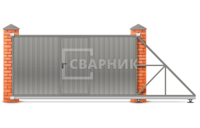 Откатные ворота 9 м 9000×2900 СВВ-5135