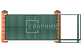 Консольные ворота 2250×2550 СВВ-3422