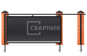 Комплект для подвесных ворот 4000×2000 СВВ-3859