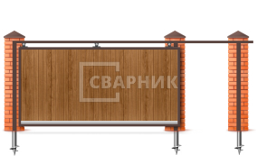 Ворота Ролтэк 2200×3500 СВВ-3220