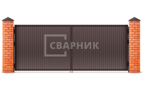 Автоматические ворота Came 1500×2750 СВВ-5649