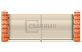 Распашные ворота Дорхан 3000×3000 СВВ-5352