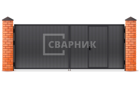 Автоматические ворота для гаража 1500×2000 СВВ-5732