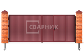 Распашные ворота Came 2750×2000 СВВ-5637
