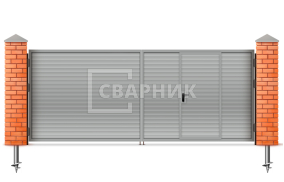 Ворота распашные Came 1500×1750 СВВ-5631