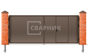 Ворота из профильной трубы 2750×1750 СВВ-6875