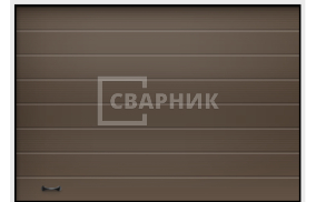 Промышленные секционные ворота Alutech 2000×2000 СВВ-8638