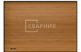 Теплые секционные ворота 2750×2250 СВВ-7762