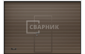 Ворота для гаража подъемные 2125×2750 СВВ-7511
