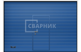 Противопожарные ворота Алютех 2500×4000 СВВ-8558