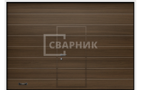 Откатные ворота с калиткой 3500×4000 СВВ-8832