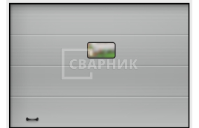 Ворота для гаража секционные 2750×2125 СВВ-8123