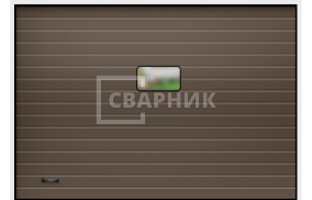 Ворота для сервиса подъемные 2500×2250 СВВ-8253