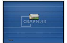 Ворота секционные Алютех Престиж 3000×2125 СВВ-8958