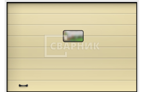 Секционные ворота Hormann 2750×2125 СВВ-7440