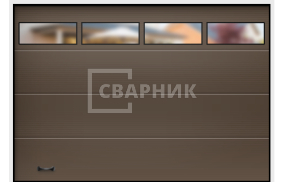 Противопожарные ворота Алютех 2500×3500 СВВ-8529