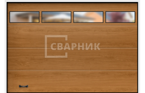 Противопожарные ворота Алютех 4000×2000 СВВ-8539