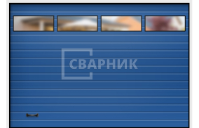 Секционные гаражные ворота Херман 3000×2250 СВВ-7448