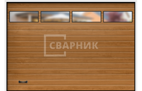Ворота въезда во двор 2500×2125 СВВ-7702