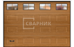 Алютех промышленные ворота 3500×4500 СВВ-8651