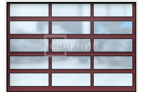 Ворота для мойки подъемные 2750×2125 СВВ-8285
