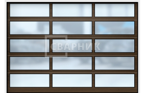 Ворота для мойки секционные 2250×2500 СВВ-8288