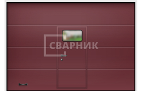 Ворота для автосервиса подъемные 2125×3000 СВВ-8262