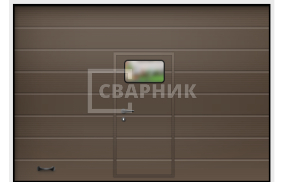 Противопожарные ворота Алютех 2500×2500 СВВ-8565