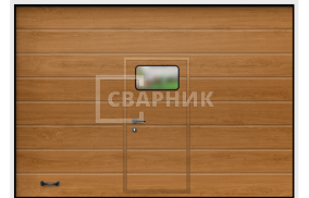 Ворота во двор 2250×2500 СВВ-7660