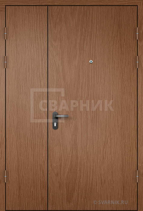 Дверь в тамбур в подъезд с броненакладкой ДТ-202 — фото 1