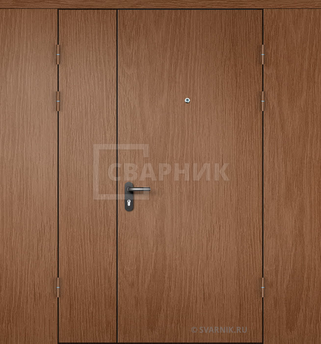 Металлическая тамбурная дверь ДТ-210 4 класс защиты МДФ — фото 1